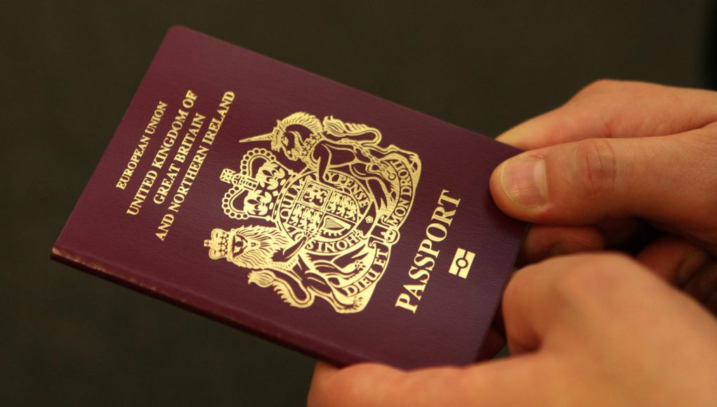 First Time British Passport Fees